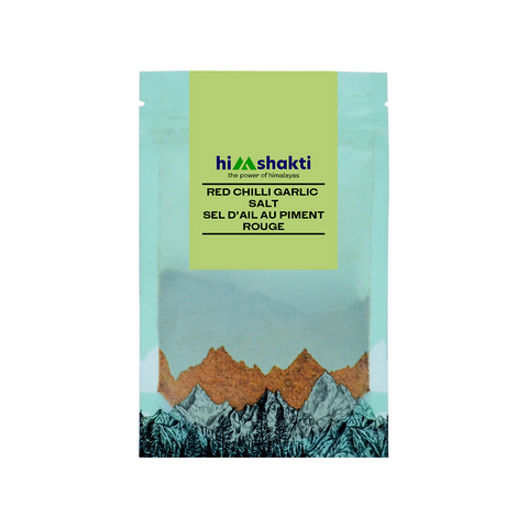 Organic Himalayan Red Chilli Garlic Salt 100gms